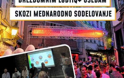 Krepitev podpore mladim brezdomnim LGBTIQ+ osebam skozi mednarodno sodelovanje